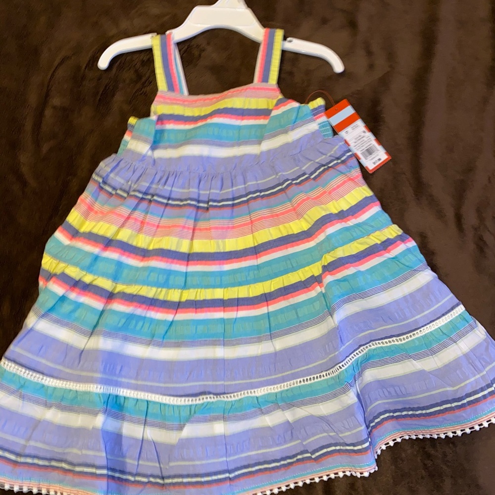 Multi striped cat and jack dress